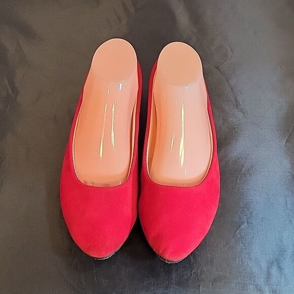 BLXNLX HARD SUEDE MATERIAL ROUND TOE SLIP-ON WOMEN"S FLAT SHOE - Picture 2 of 13